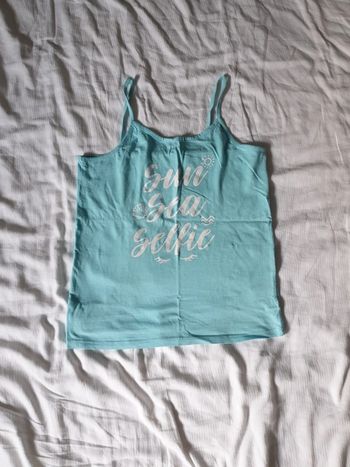 Neuf débardeur fille taille 12 ans marque La Halle