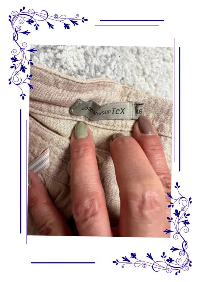 Pantalon été Beige 46 Tex neuf - photo numéro 3