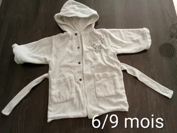 Peignoir mixte 6/9 mois