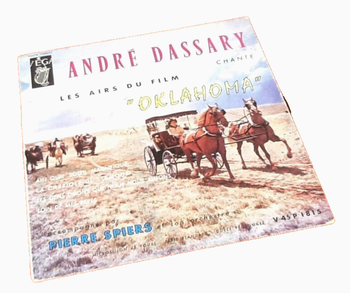 Vinyle 45 tours  André Dassary  Les airs du film " Oklahoma "  (1957)