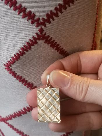 Pendentif plaqué or