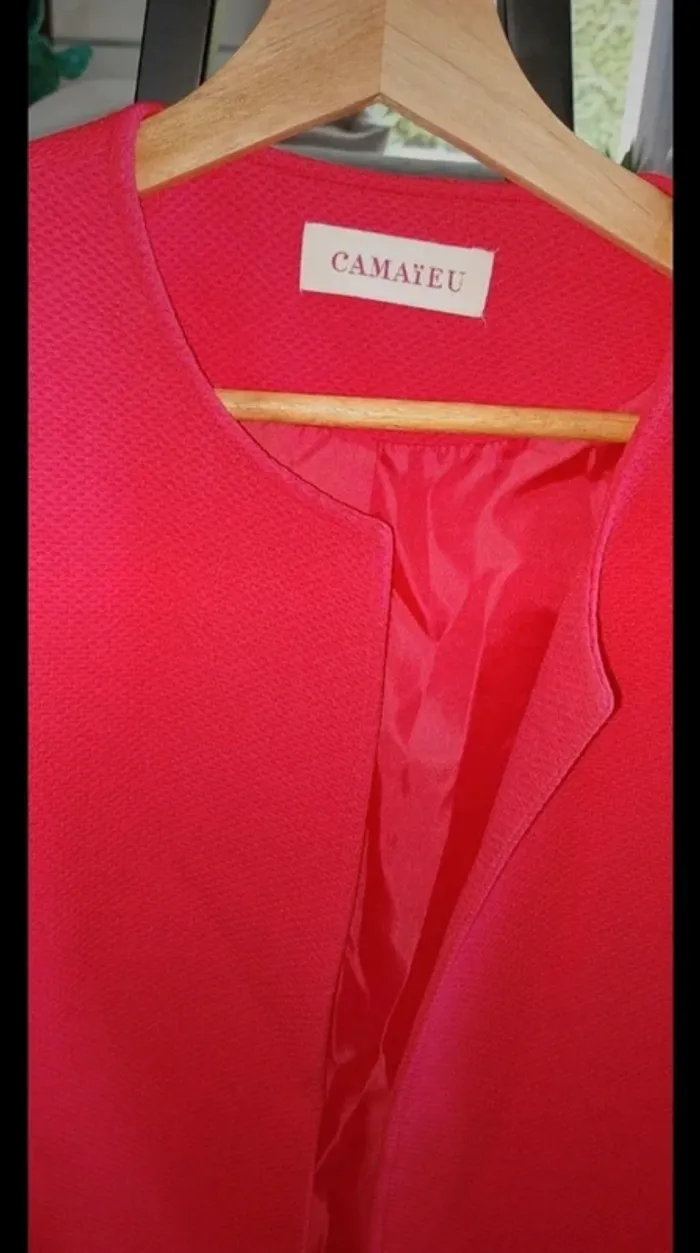 Blazer long Camaïeu neuf jamais porté taille 42 - photo numéro 3