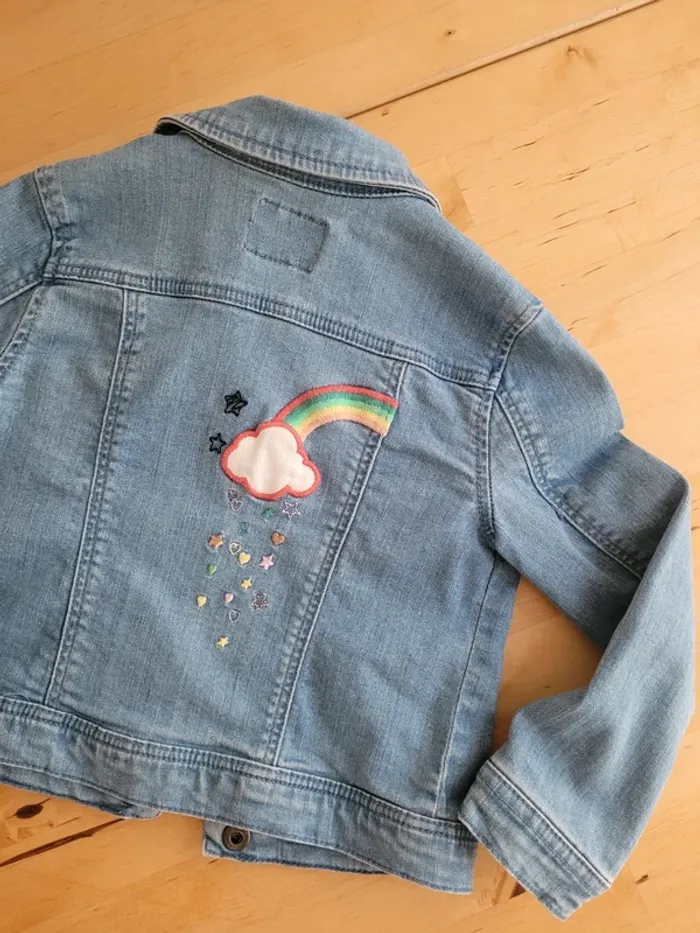 Veste en jeans verbaudet - photo numéro 3