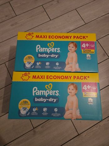 Pampers baby dry taille 4+