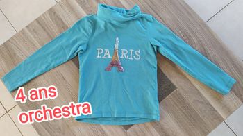 Tee shirt/ sous pull 4 ans Orchestra