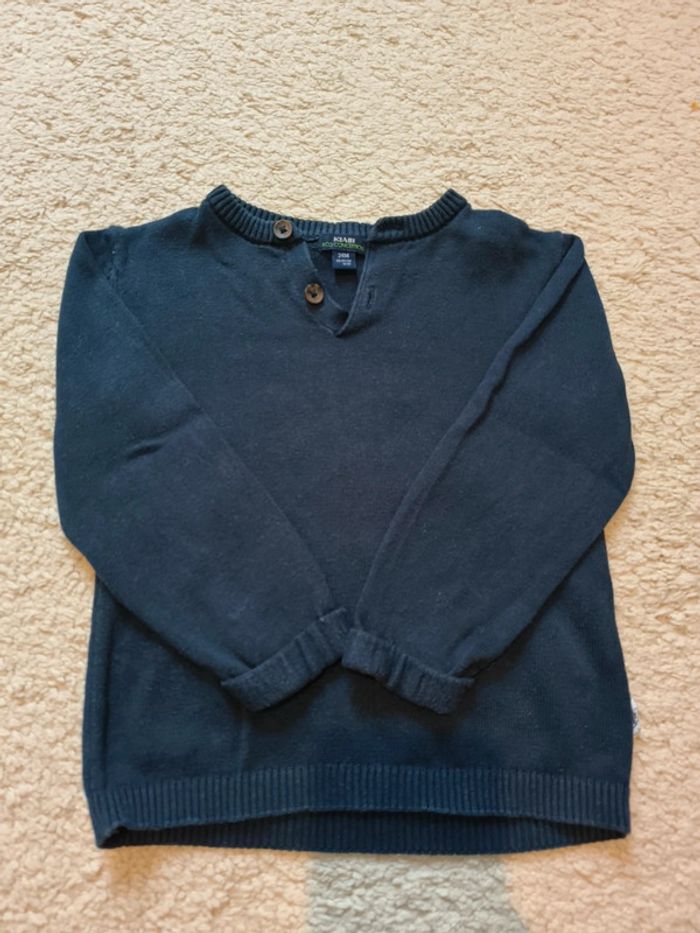Pull bleu marine