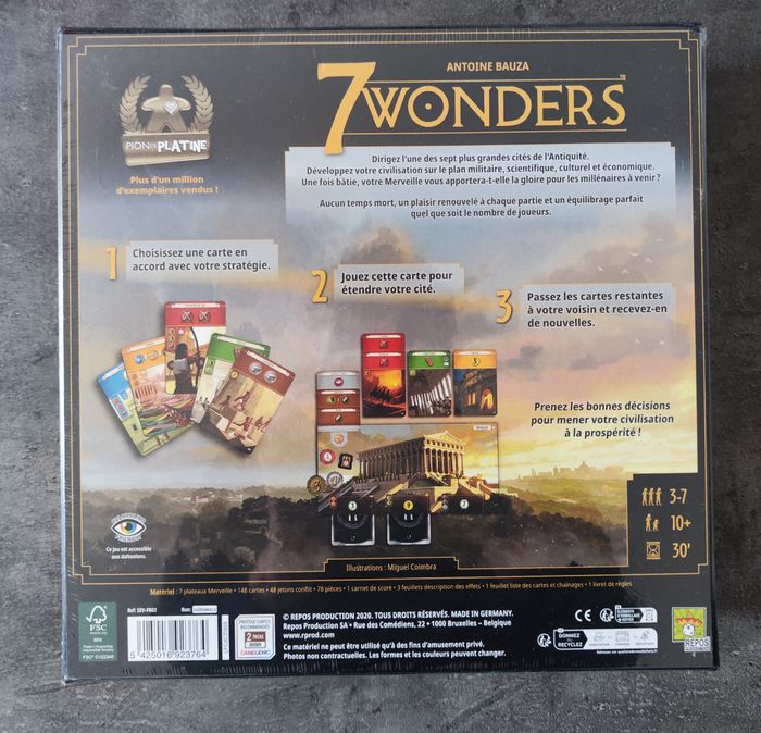 7 wonders - neuf sous blister - photo numéro 2