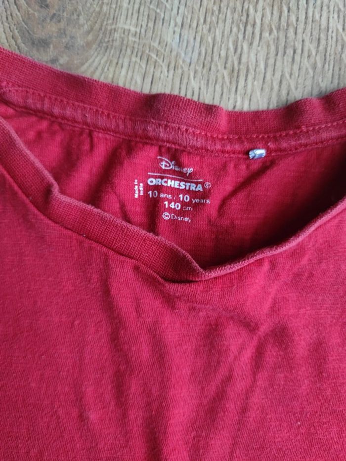 Tee-shirt Mickey rouge - photo numéro 4