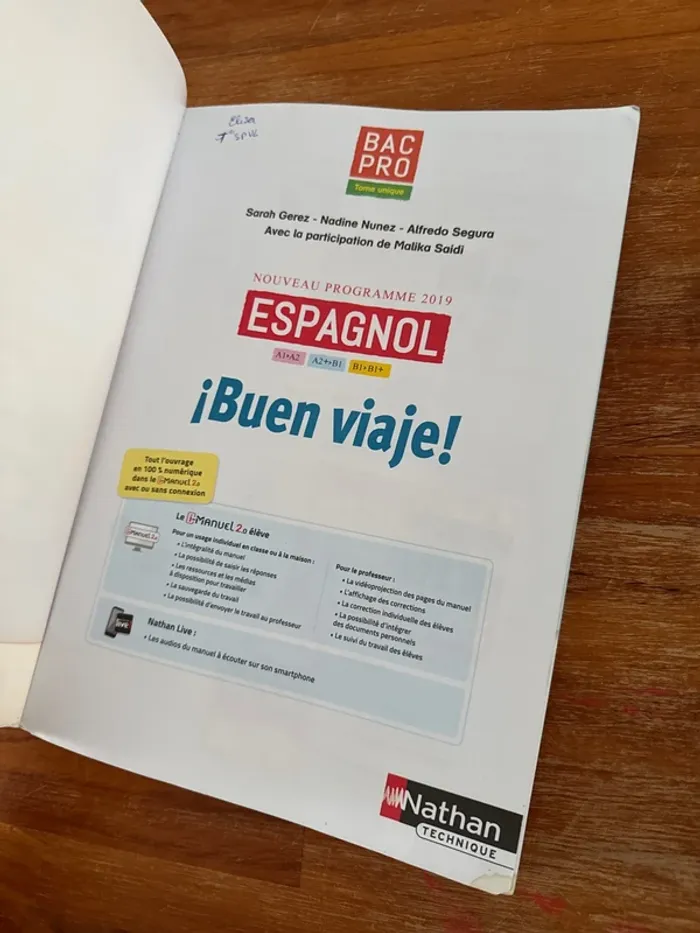 Livre bac, pro espagnol. i buen viaje! - photo numéro 4