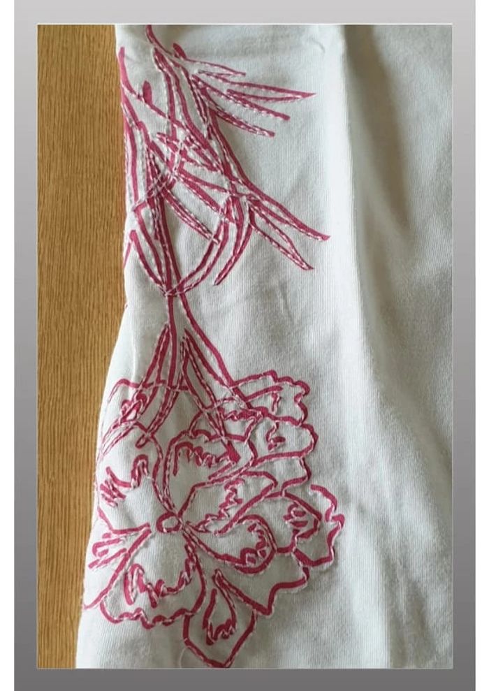 Polo femme Tommy Hilfiger M blanc/rose - photo numéro 4