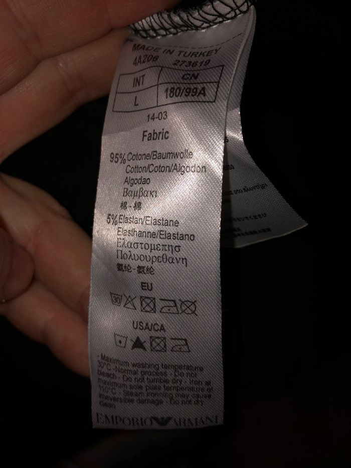 Polo#emperio Armand#taille L - photo numéro 5