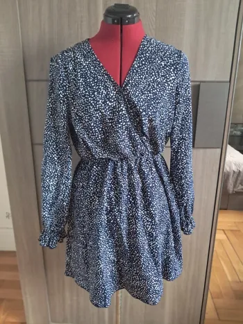 Robe bleu shein