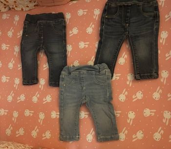 3 jeans bébé filles