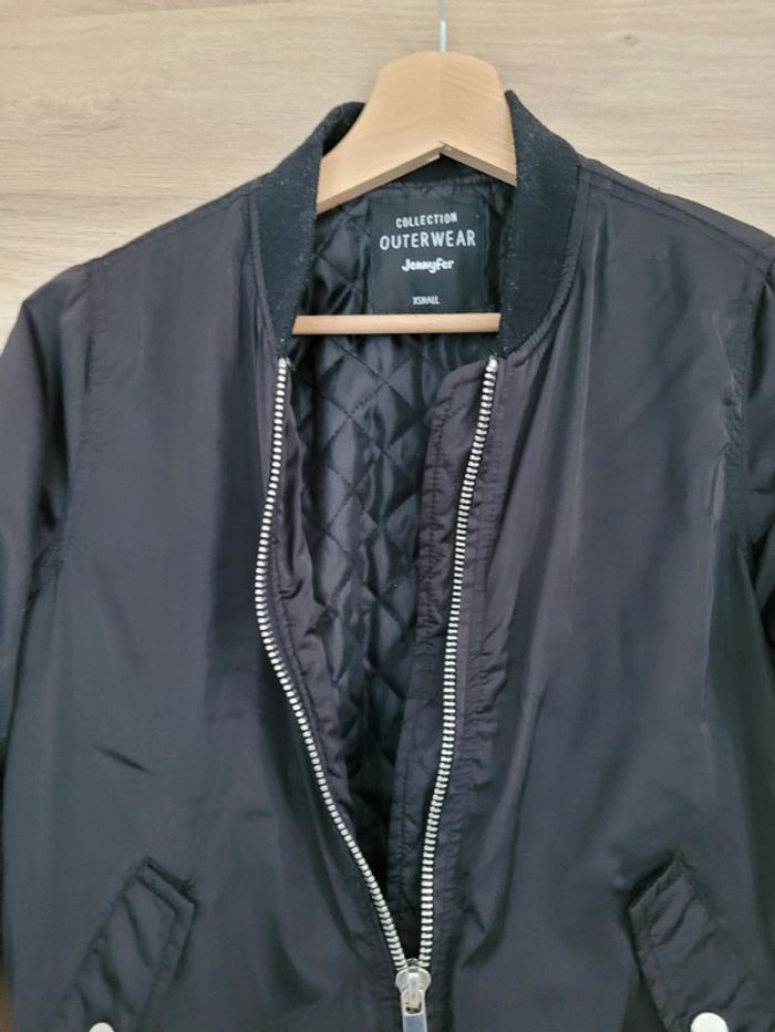 Bomber femme /ado Jennyfer noir - photo numéro 3