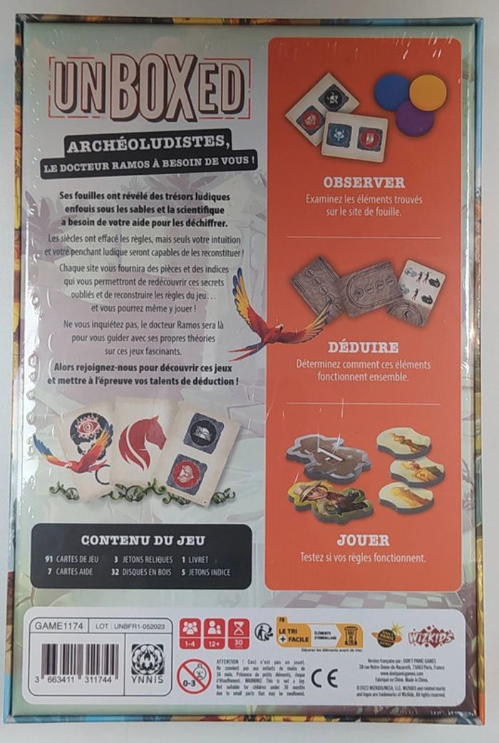 Unboxed - Jeu de société sous emballage - photo numéro 2