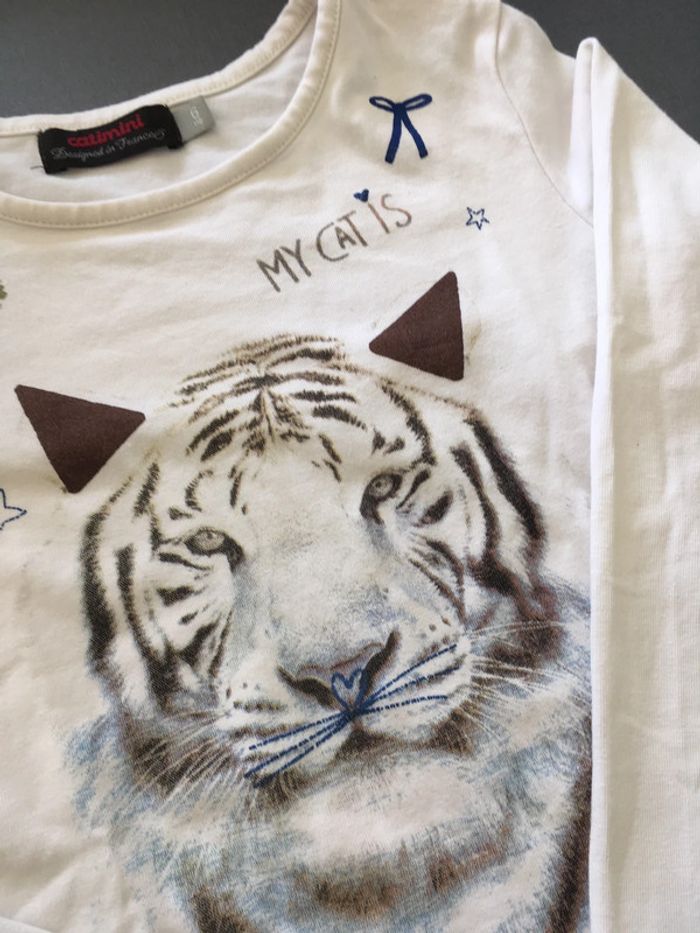 Catimini haut polo vêtement fille vêtement taille 6 ans - photo numéro 2