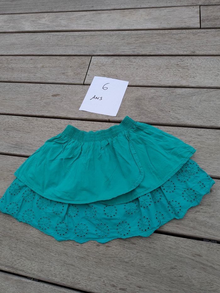 Jupe verte été z grain de blé 6 ans - photo numéro 2