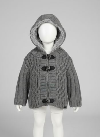 Manteau maille et polaire Zara mixte