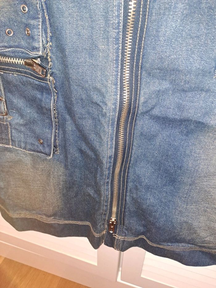 Jupe en jeans taille 42 - photo numéro 5