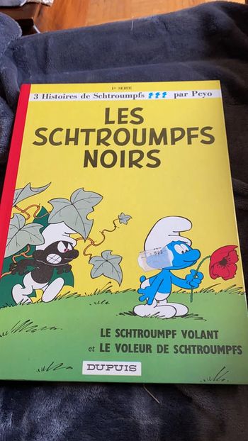 BD les schtroumpfs noirs