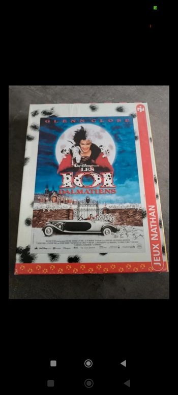 Puzzle complet les 101 dalmatiens 500 pièces