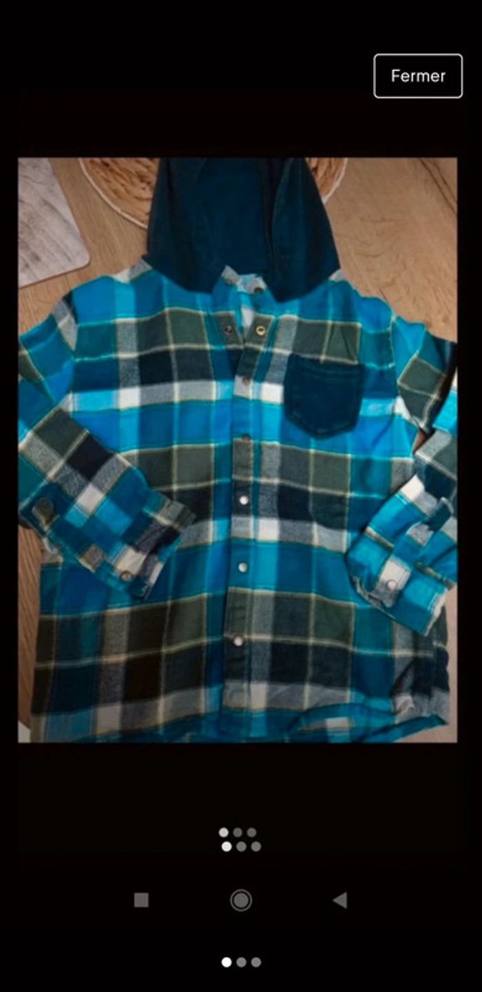 Chemise chaud gemo 8ans