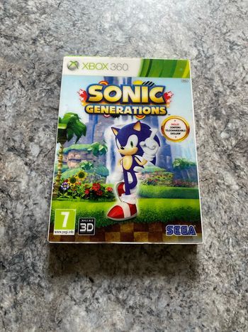 sonic generations collector  Xbox 360
