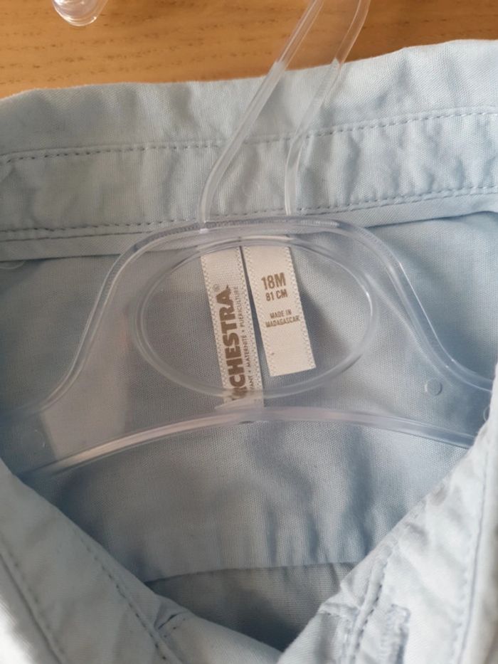 Lot 2 chemises 18 mois - photo numéro 7