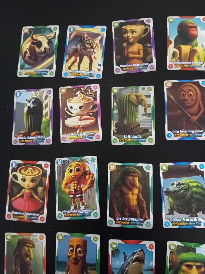 Lot cartes Brainrots - photo numéro 3