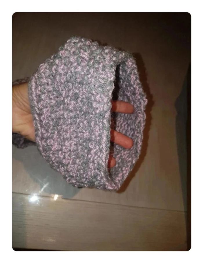 Bonnet + tour de cou fille - photo numéro 4