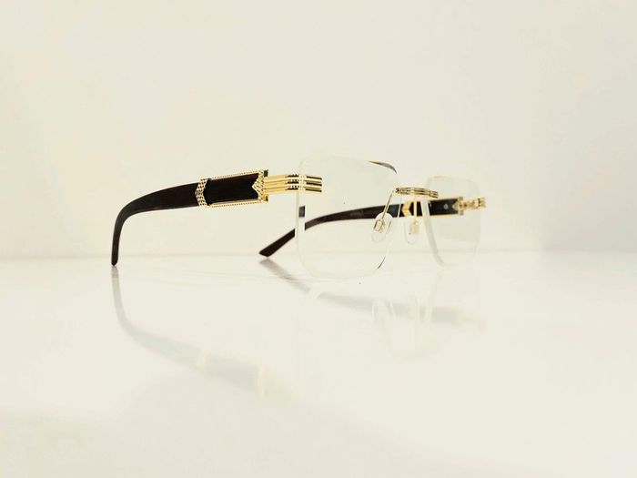 Lunette de repos mixte percée bras effet bois UV protection taille moyenne