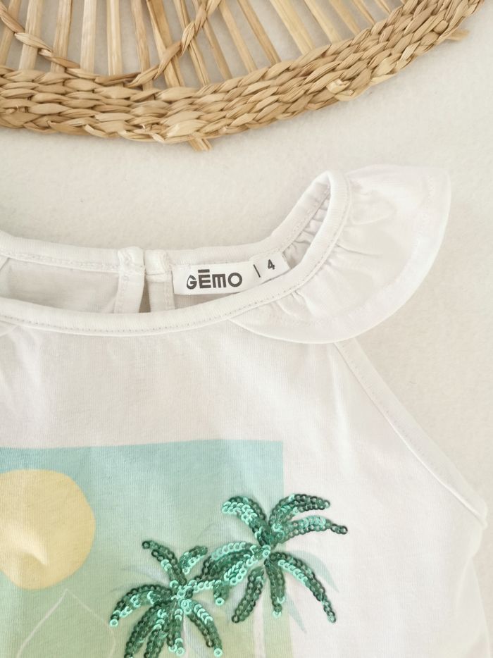 Top débardeur à sequins et paillettes Gémo 4 Ans - photo numéro 2