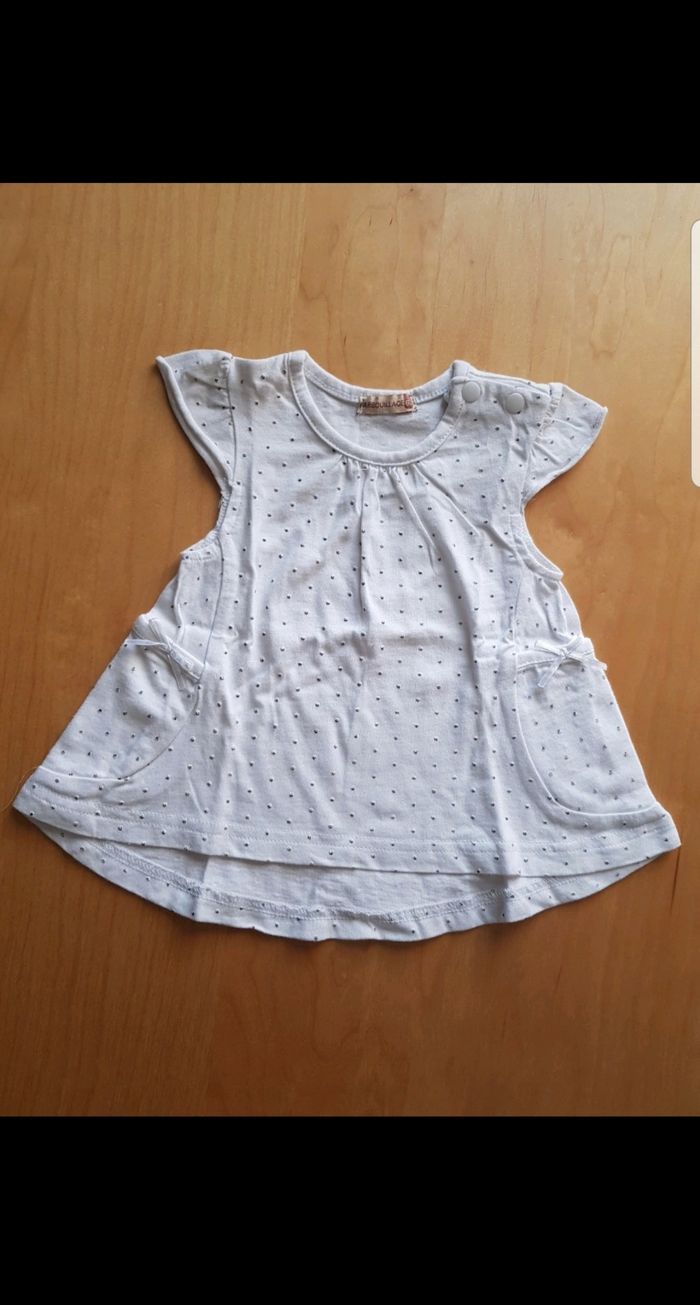 Tee-shirt bébé fille 6 mois