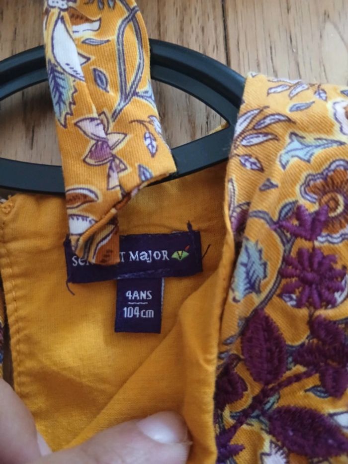 Tenue fille 4 ans sergent major robe et chapeau - photo numéro 5