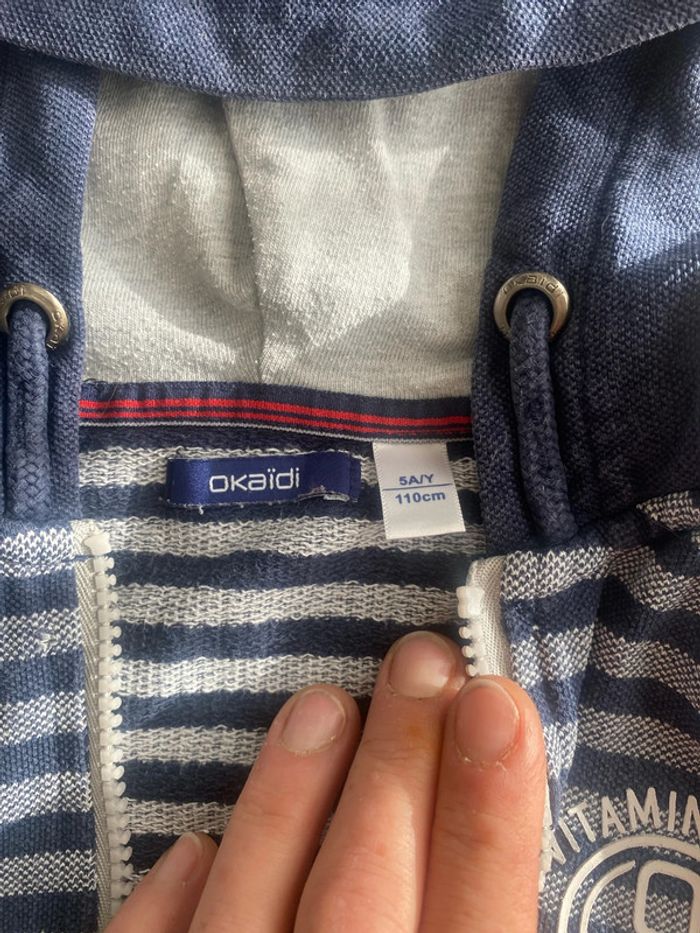 Gilet zippe 5ans - photo numéro 2