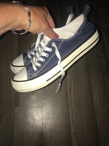 Baskets en toile pointure 37