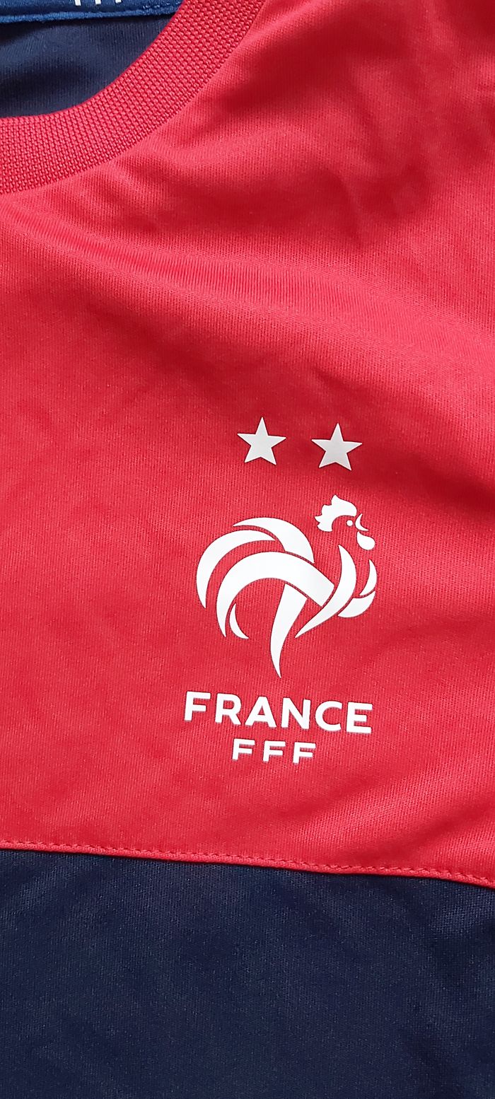 Tshirt manche courte France FFF 10 ans - photo numéro 2