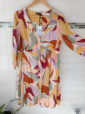 Robe babydoll Breal t.38 viscose