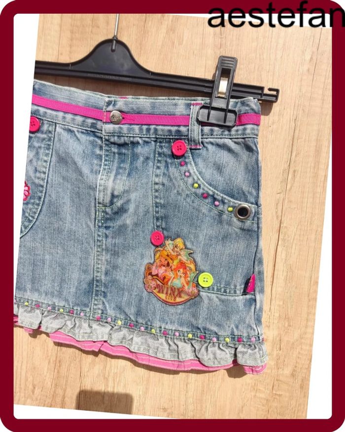 Jupe en jeans Winx 8 ans - photo numéro 3