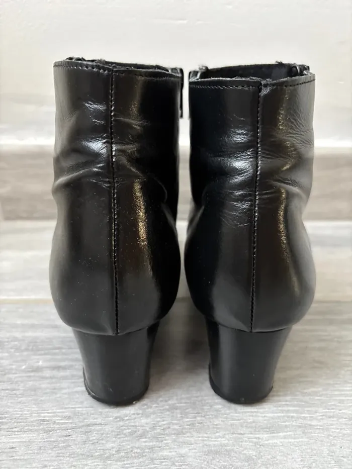 Bottines cuir souple 38 - photo numéro 4