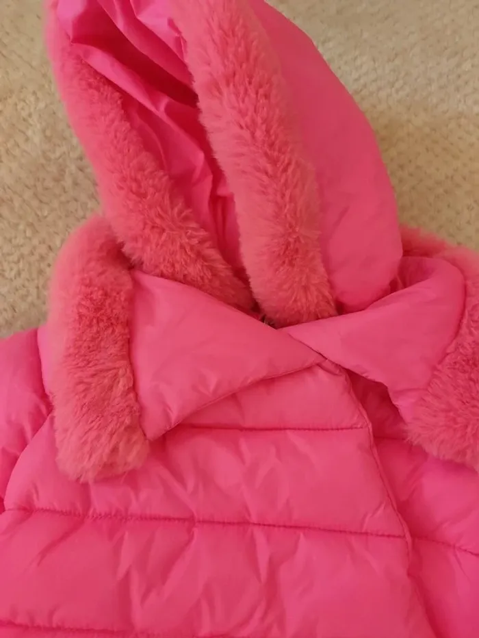 Doudoune rose neuve Billieblush 3 mois - photo numéro 2