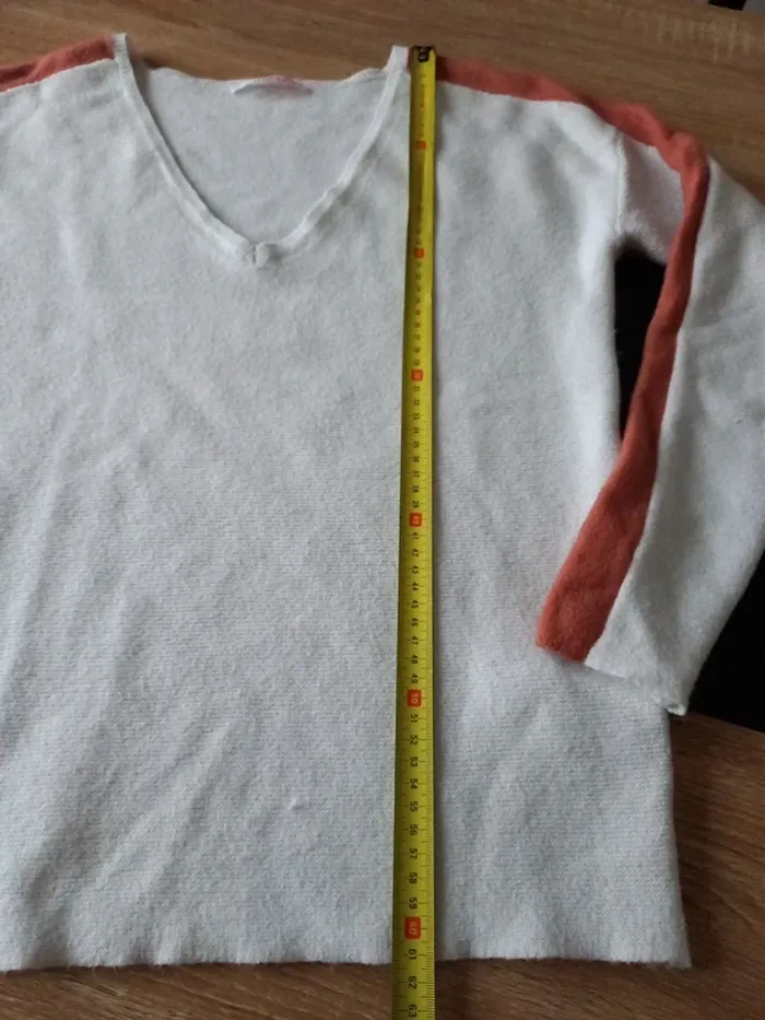 Pull blanc Camaïeu M - photo numéro 15