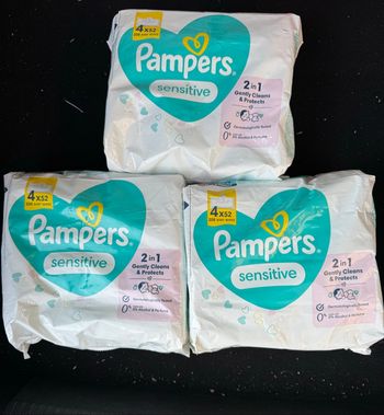 Lingettes Pampers Sensitive