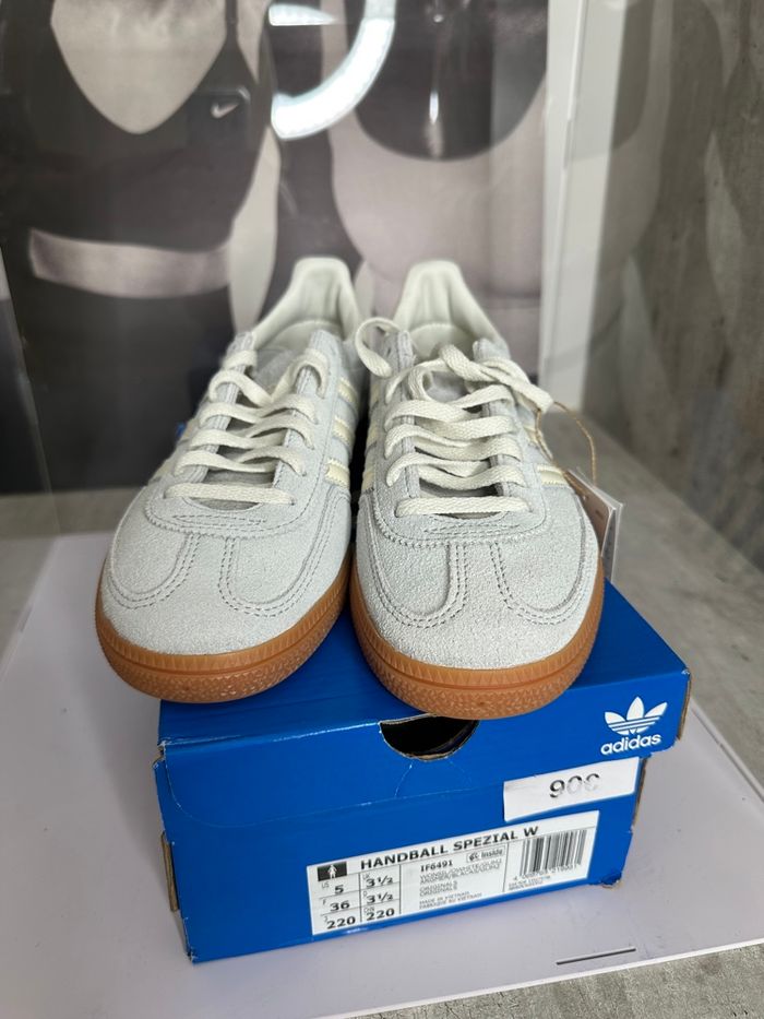 Adidas Handball Spezial Silver Gum - photo numéro 4