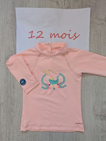 T-shirt de bain anti-UV