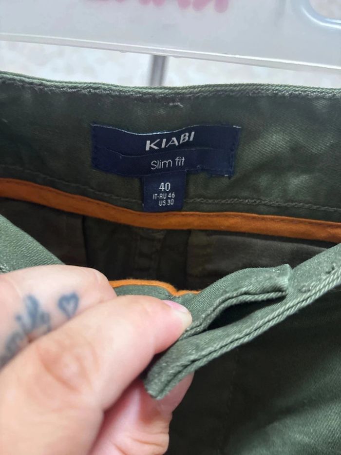 Pantalon slim fit taille 40 marque kiabi - photo numéro 3