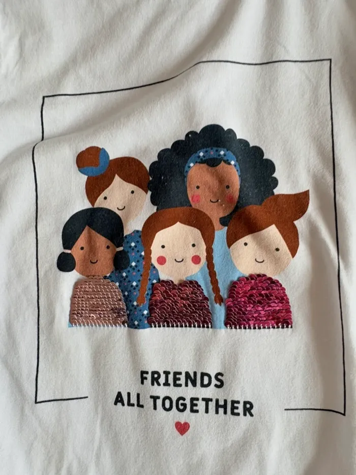 TEE shirt fille okaidi - photo numéro 3