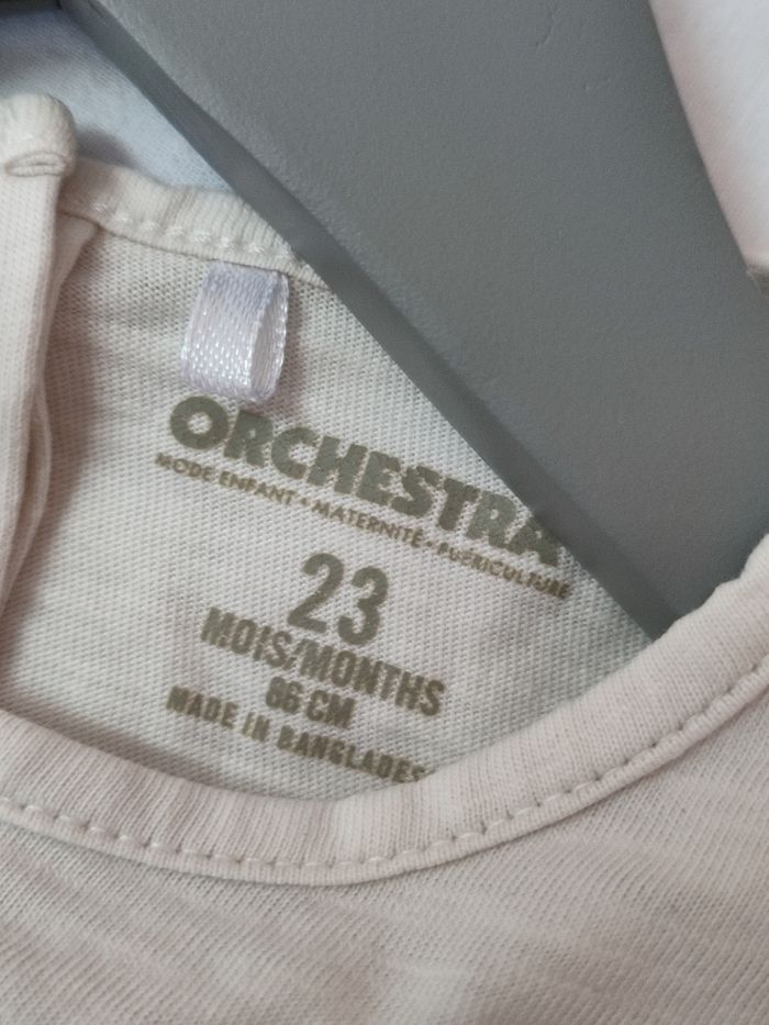 Tee shirt manches longues Licorne - 23 mois - Très bon état - Orchestra - photo numéro 4