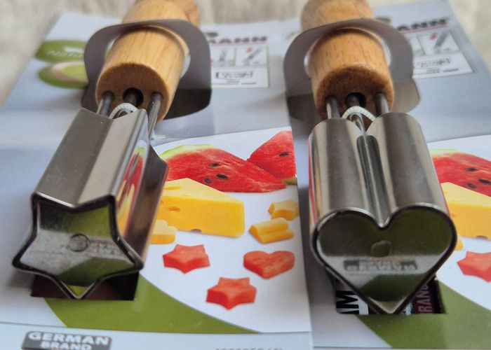 Emporte pièce pour légumes et fromage - photo numéro 3