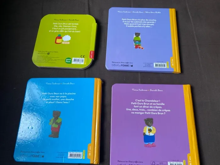 Lot de 4 livres  Petit Ours Brun - photo numéro 2